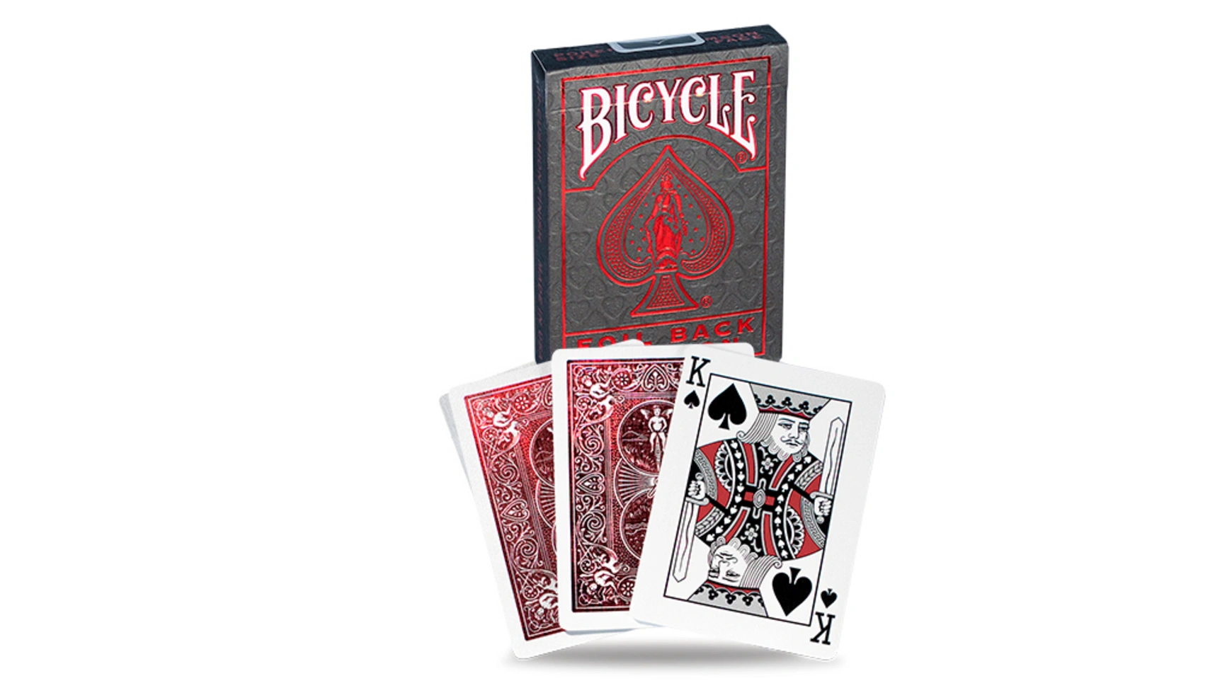 Bicycle игральные карты Metalluxe Red