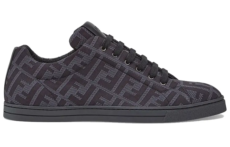 

Кроссовки Fendi Tech Fabric Low Top, серый/черный
