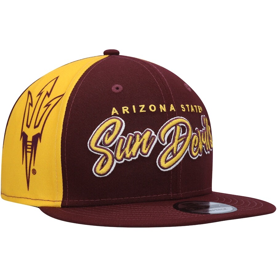 

Бейсболка New Era Arizona State Sun Devils, бордовый
