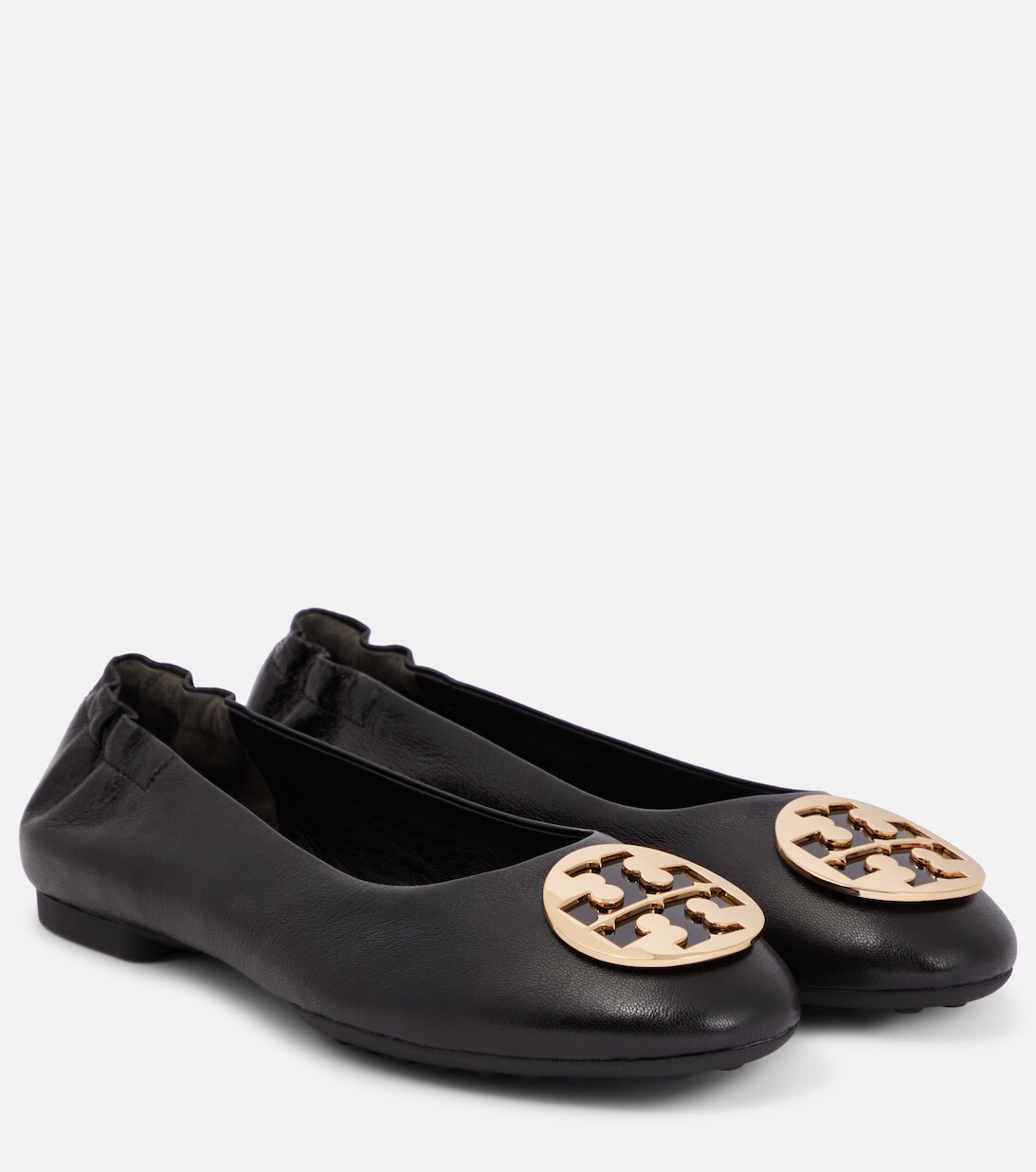 

Кожаные балетки Минни Tory Burch, белый