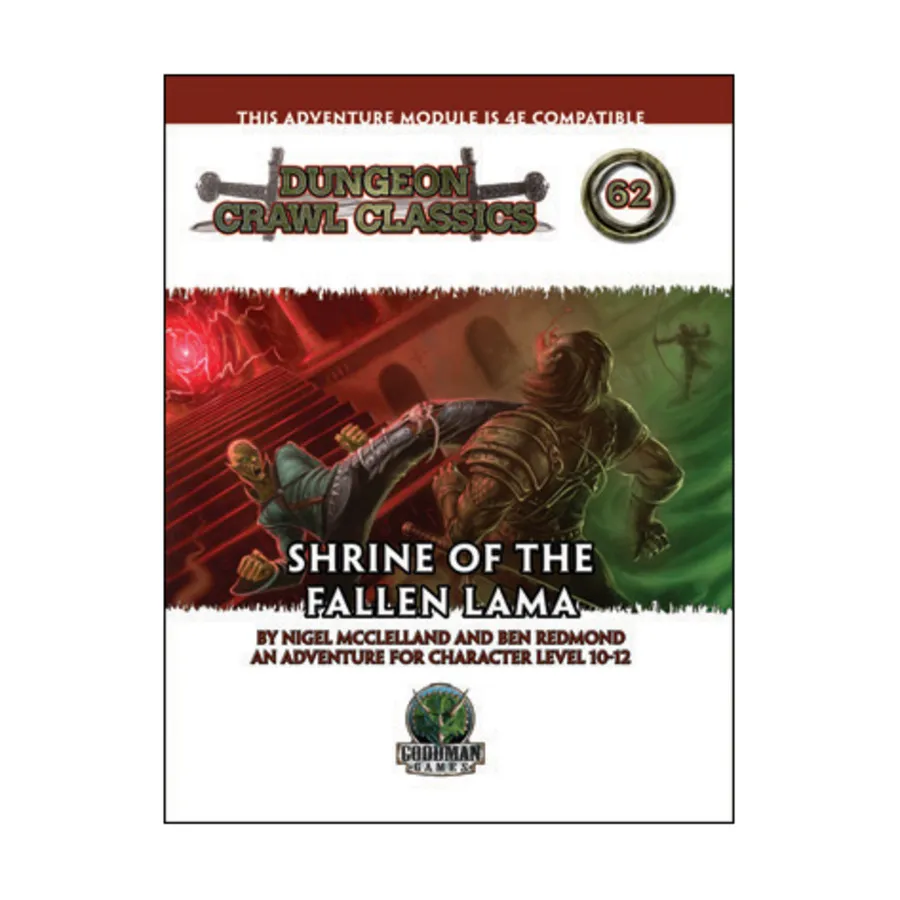 

Модуль Shrine of the Fallen Lama, Dungeon Crawl Classics (4e)