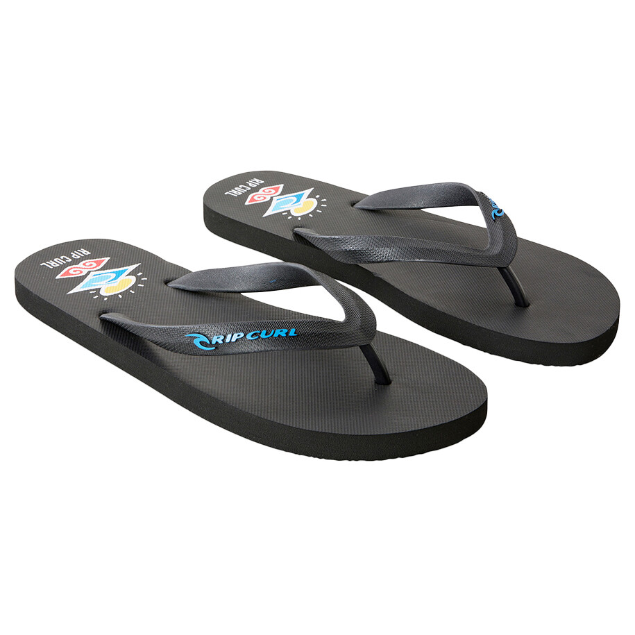 Сандалии Rip Curl Icons Of Surf Bloom Open Toe, цвет Black/Blue гидромайка женская rip curl golden rays s sl black размер 10