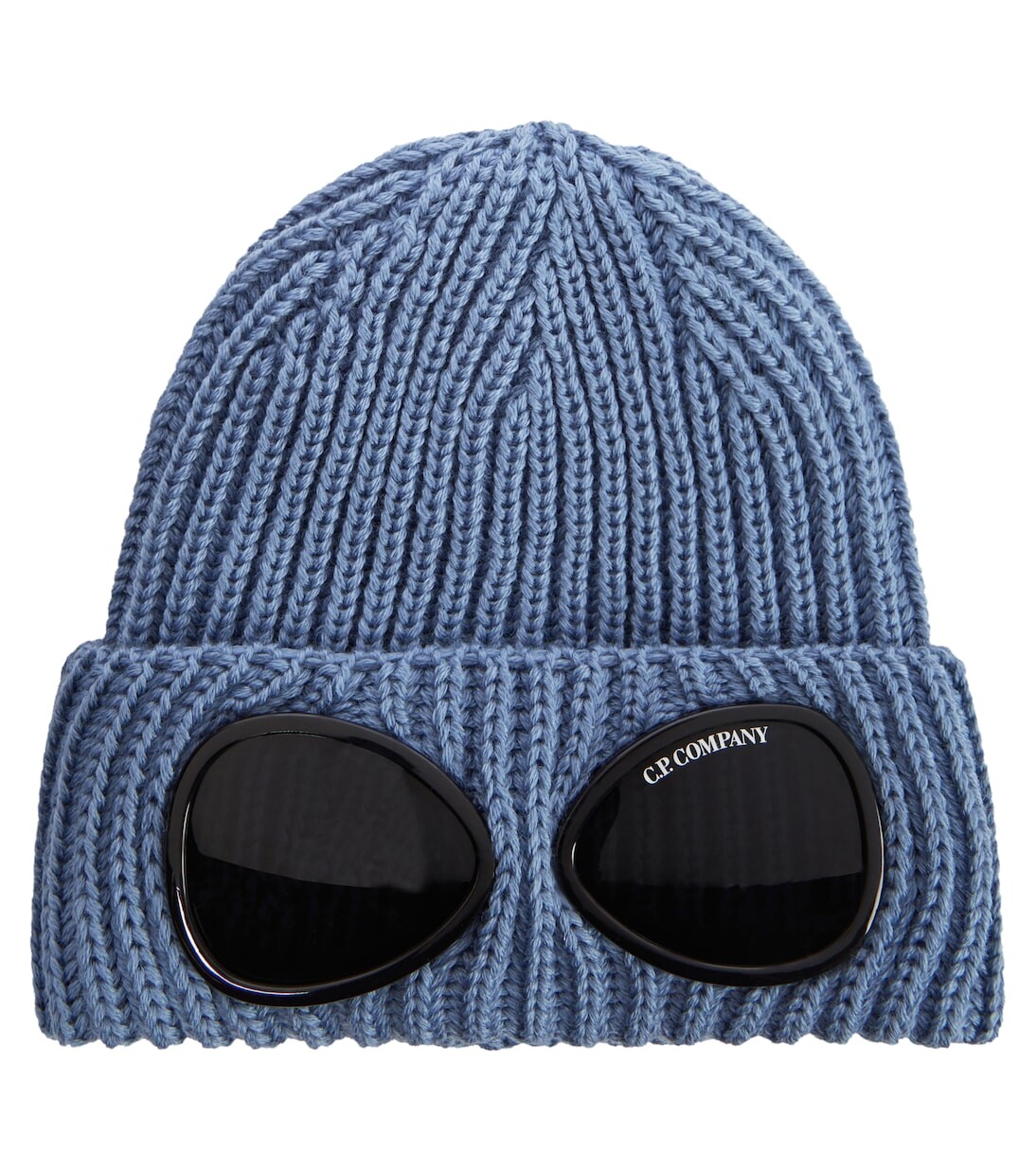 

Шерстяная шапка goggle C.P. Company Kids, синий
