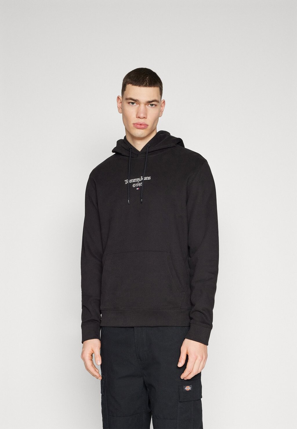 

Толстовка с капюшоном Tommy Jeans, черный