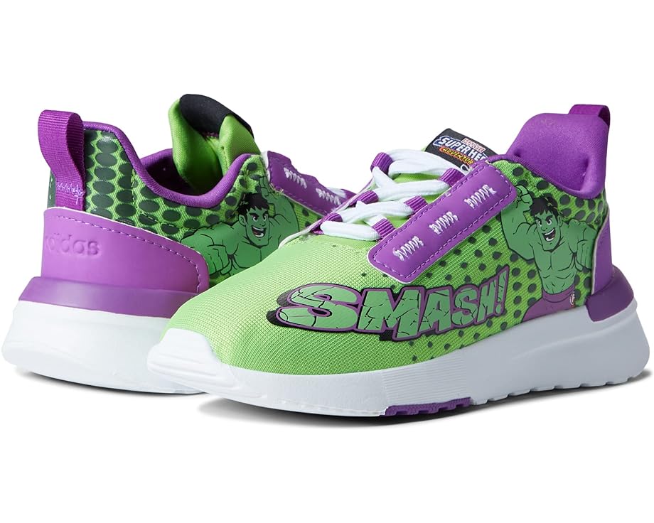 

Кроссовки Adidas Racer TR21 Superhero, цвет Semi Solar Green/White/Shock Purple