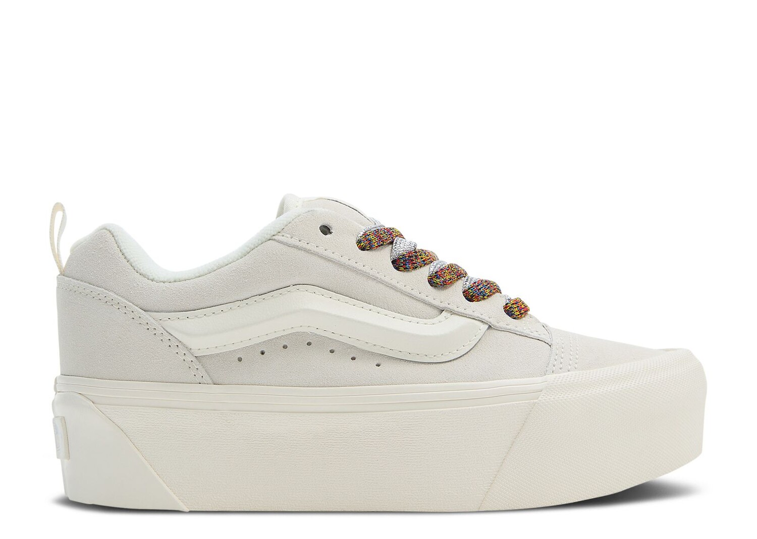 

Кроссовки Vans Knu Stack 'White Multi-Color Laces', серый