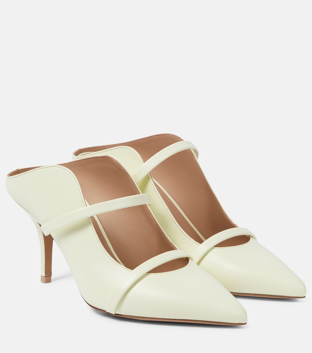 

Кожаные сабо maureen Malone Souliers, желтый