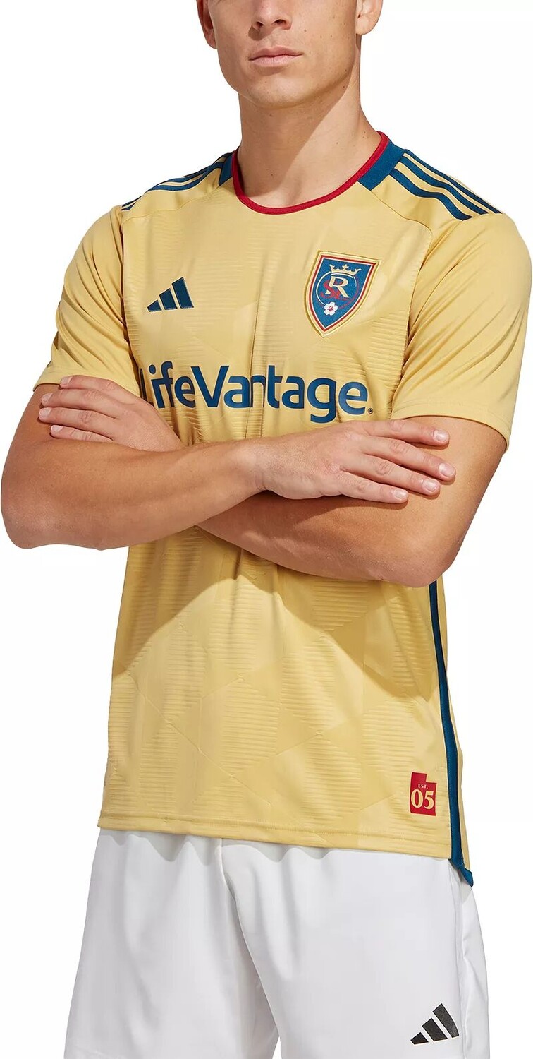 

Джерси Adidas Real Salt Lake 2023 второстепенная реплика "The Beehive State"
