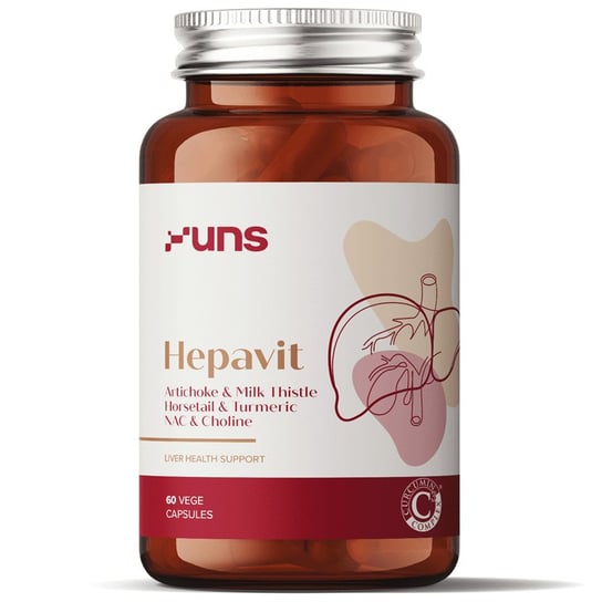 Uns, Hepavit 60 растительных капсул гриб кордицепс 60 растительных капсул uns