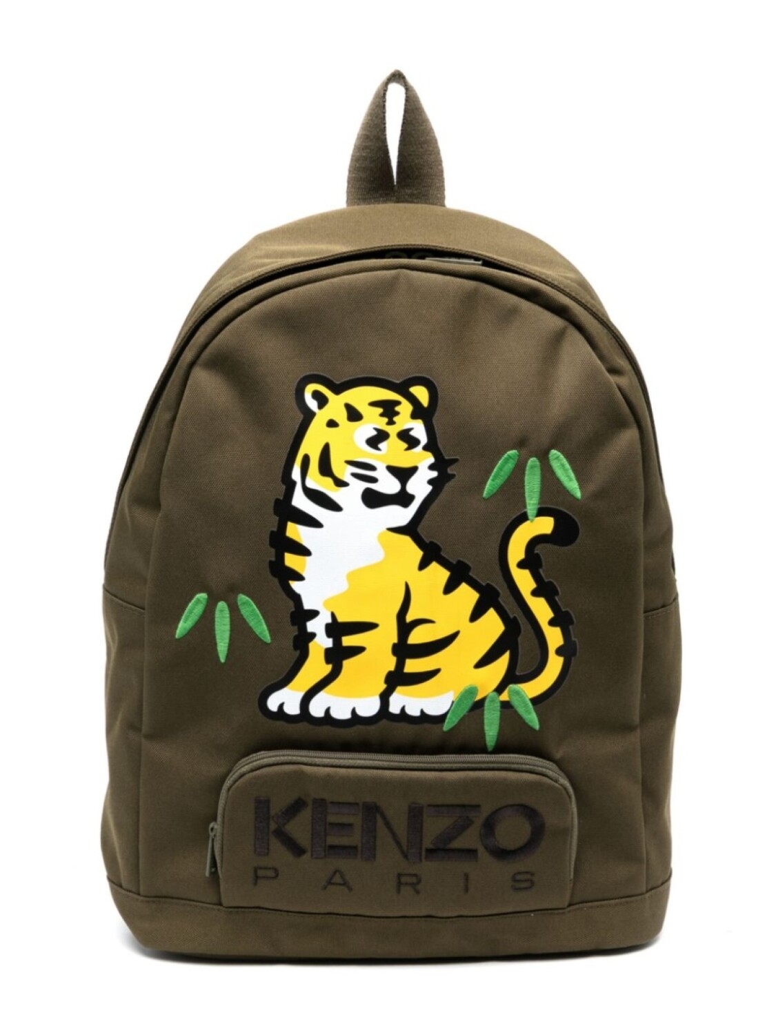 

Kenzo Kids рюкзак с вышитым логотипом, зеленый