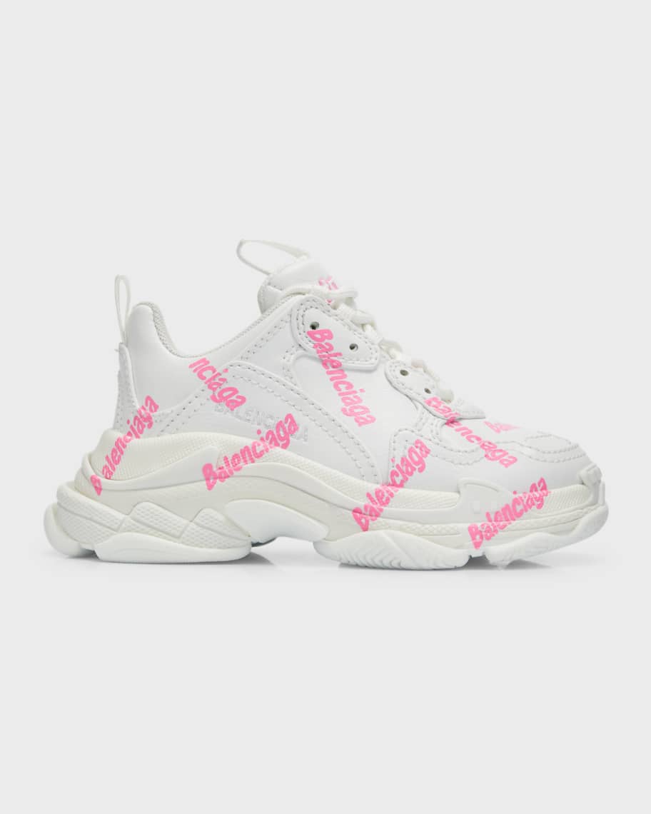 

Детские кроссовки с логотипом Triple S Balenciaga