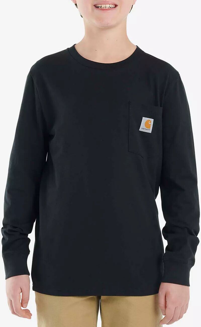 

Футболка с карманами и длинными рукавами Carhartt для мальчиков