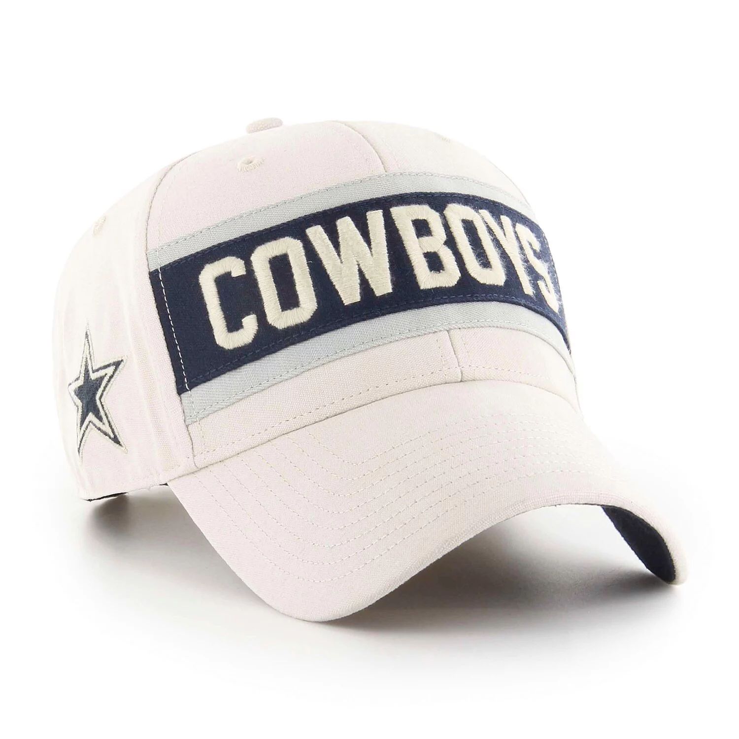 Мужская кремовая регулируемая кепка '47 Dallas Cowboys Crossroad MVP мужская кремовая регулируемая кепка kentucky wildcats crossroad mvp 47 brand