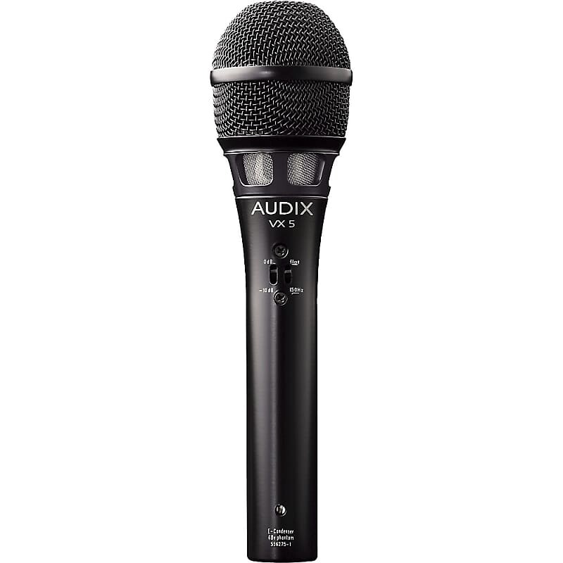 

Конденсаторный микрофон Audix VX5 Handheld Supercardioid Condenser Mic