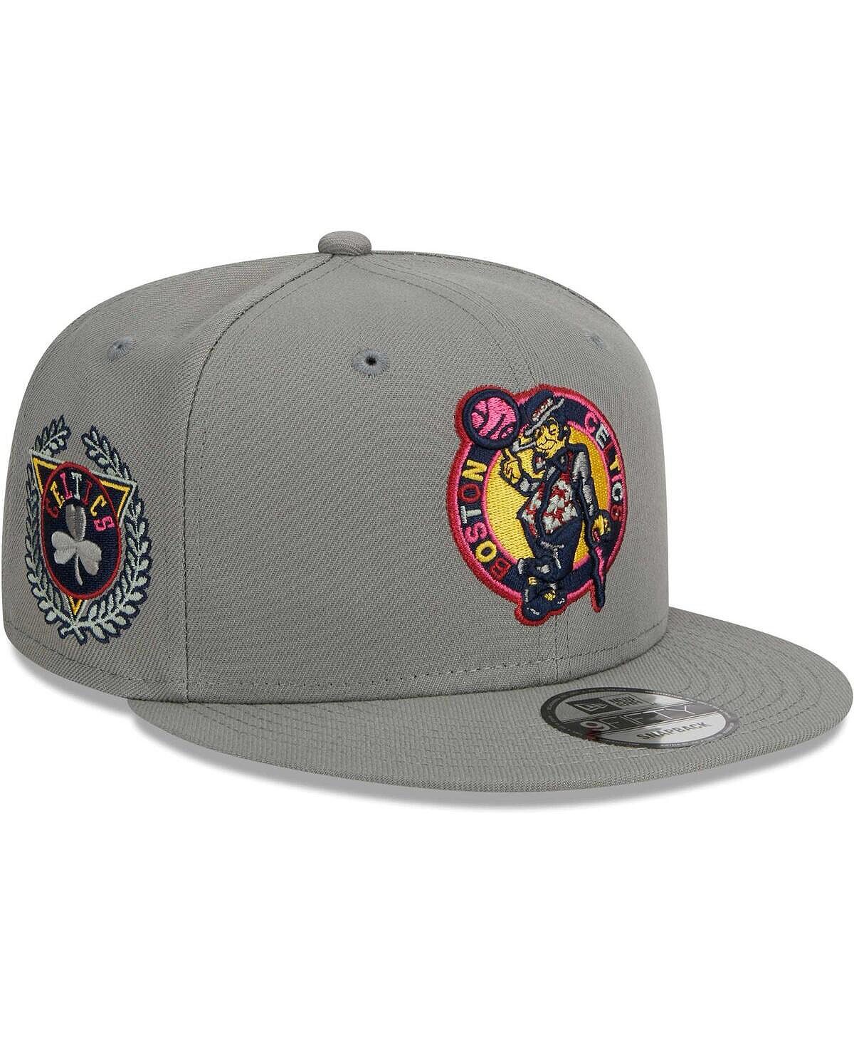 

Мужская серая бейсболка Boston Celtics Color Pack 9FIFTY Snapback New Era
