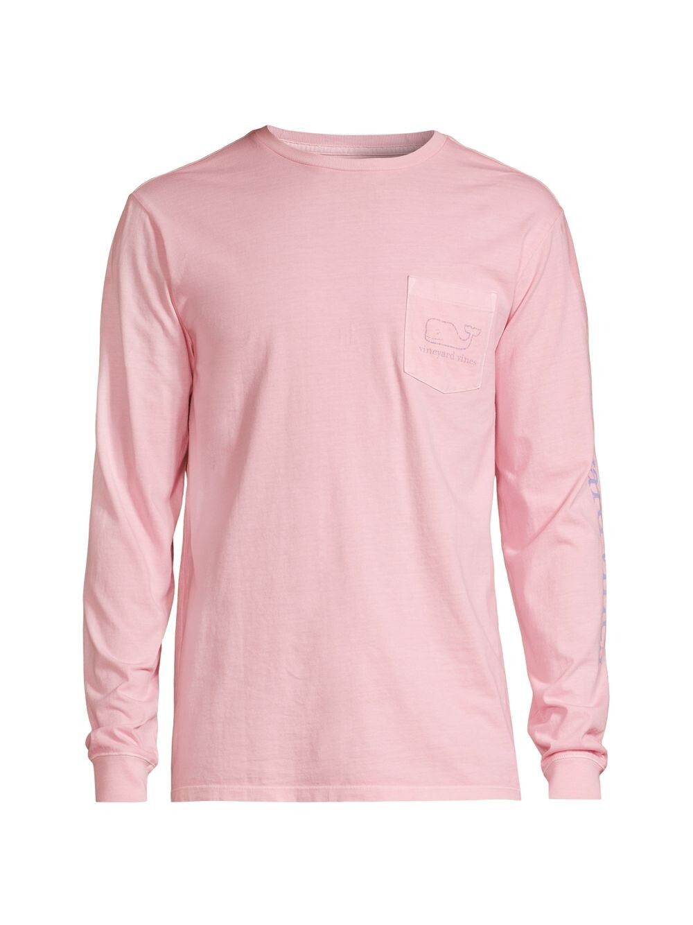 

Винтажная футболка с длинными рукавами и китом Vineyard Vines, розовый