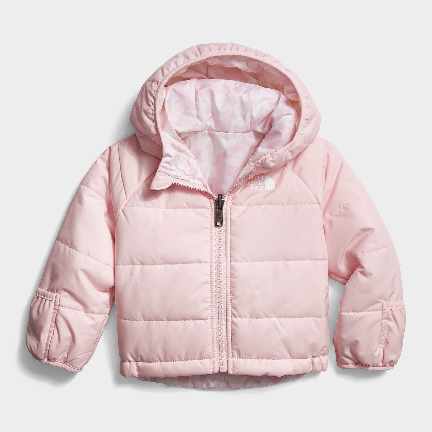 

Двусторонняя куртка Infant The North Face Perrito, розовый