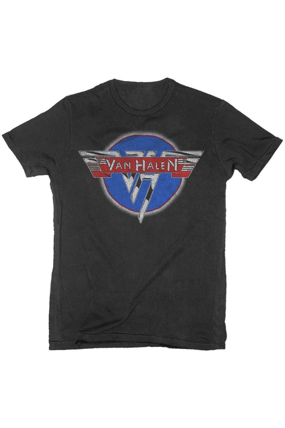 Хромированная футболка с логотипом Van Halen, черный van halen van halen remastered 180g limited edition