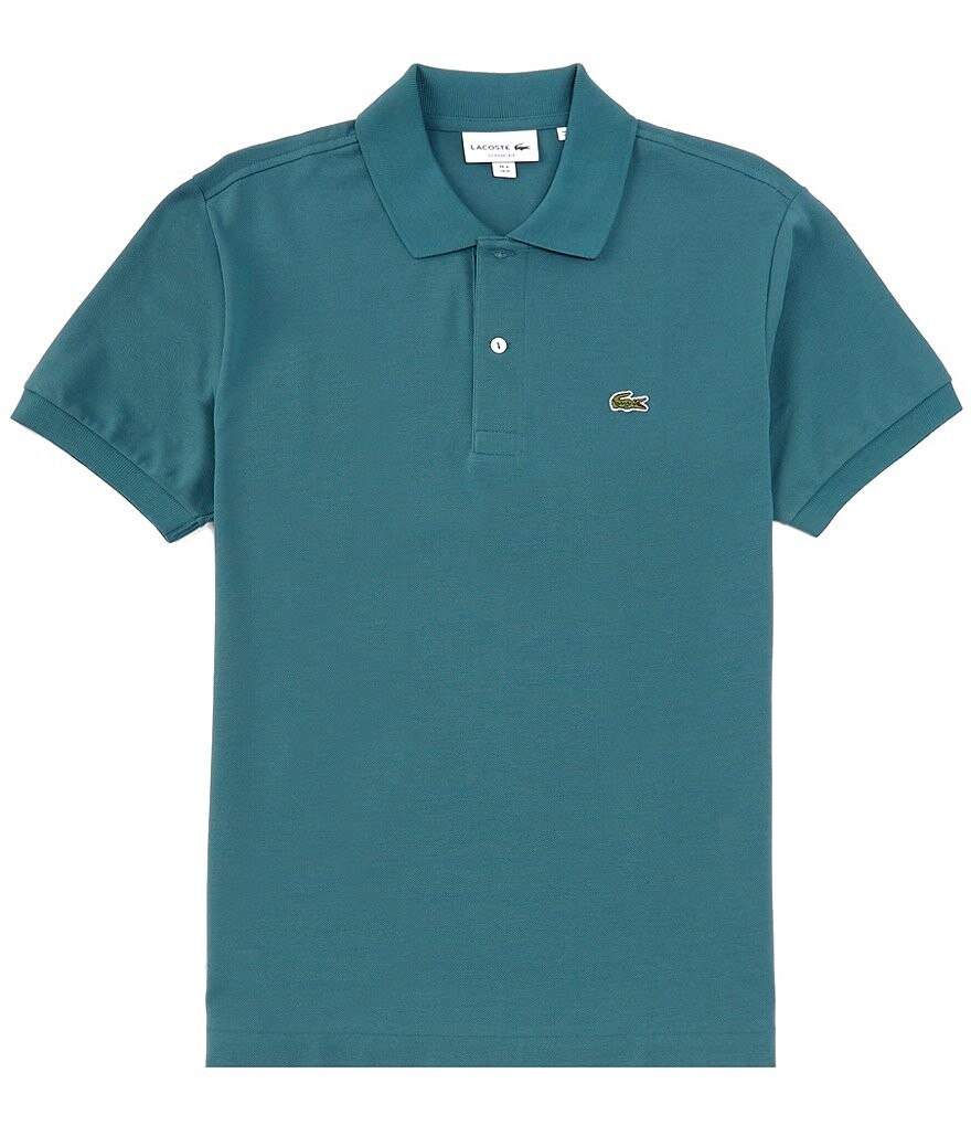 

Рубашка поло с короткими рукавами Lacoste Classic Pique, синий