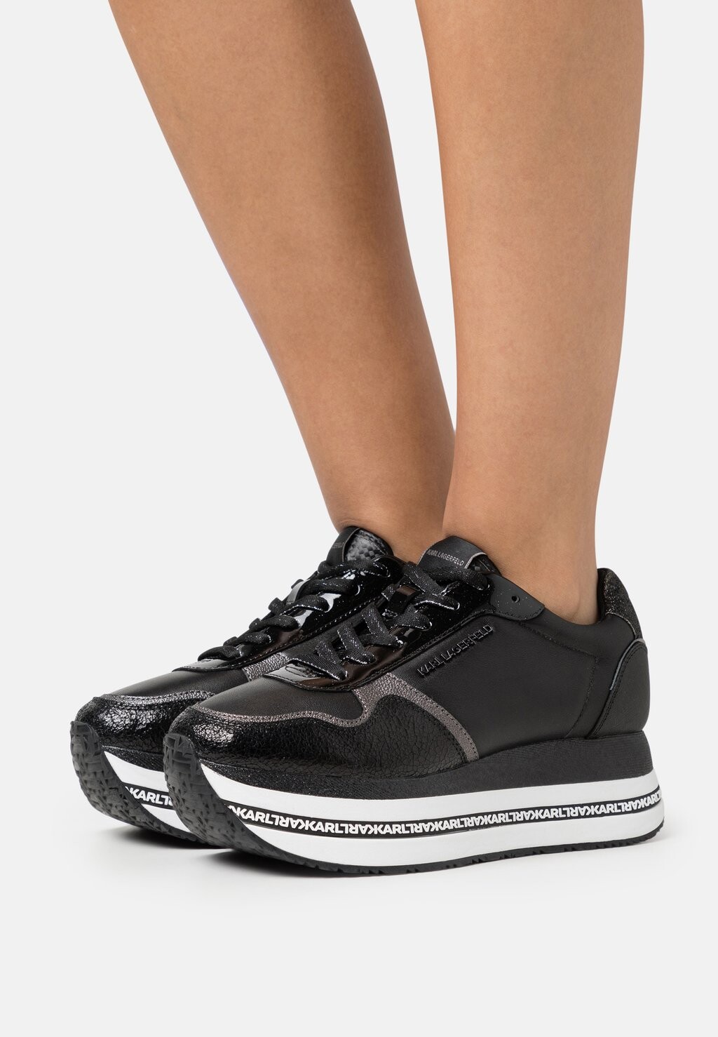 

Низкие кроссовки MAX SPEED KARL LAGERFELD, черный