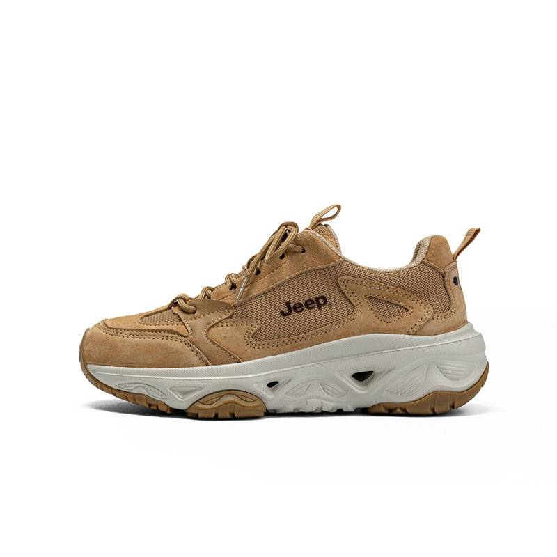 

Кроссовки Jeep Lifestyle Shoes Women's Low-top Sand/white, цвет Sand
