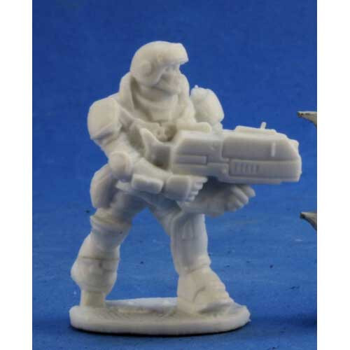 

Миниатюра Reaper Chronoscope Bones: Aztec, IMEF Trooper