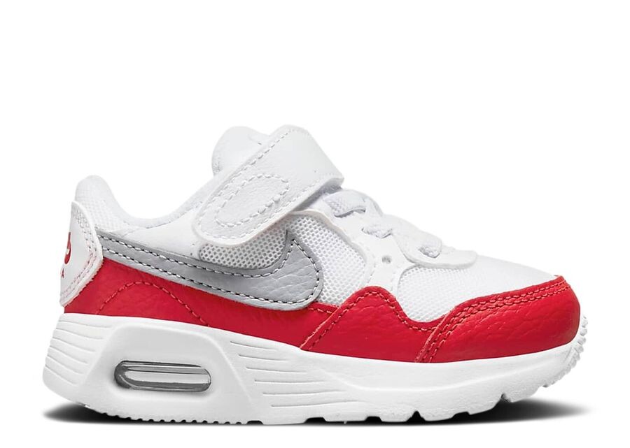 

Кроссовки Nike Air Max SC TD, цвет White University Red