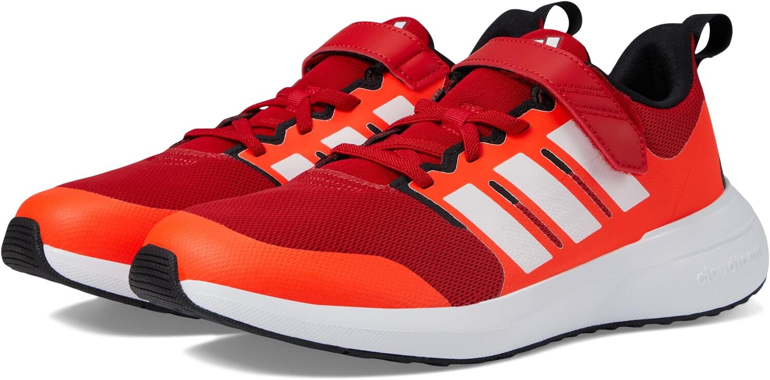 

Кроссовки Adidas Kids Fortarun 2.0 Elastic Lace Sneakers adidas, цвет Better Scarlet/White/Solar Red