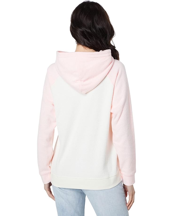 

Худи Outerknown Hightide Color-Block Hoodie, цвет Sunset Blush/Bright Coral