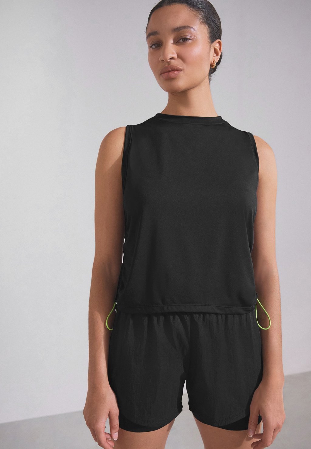 

Топ RUCHED SIDE SLEEVELESS, REGULAR FIT Next, черный