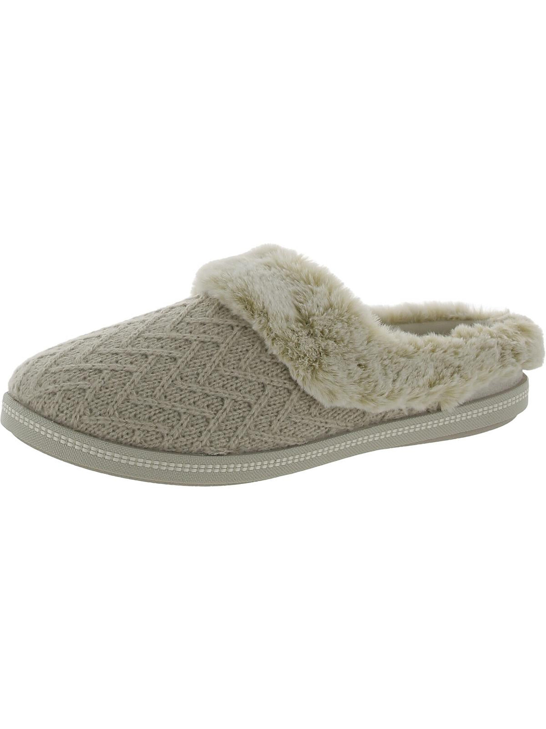 

Уютные женские шлепанцы из искусственного меха Cosy Campfire Home Essential Skechers, цвет Natural