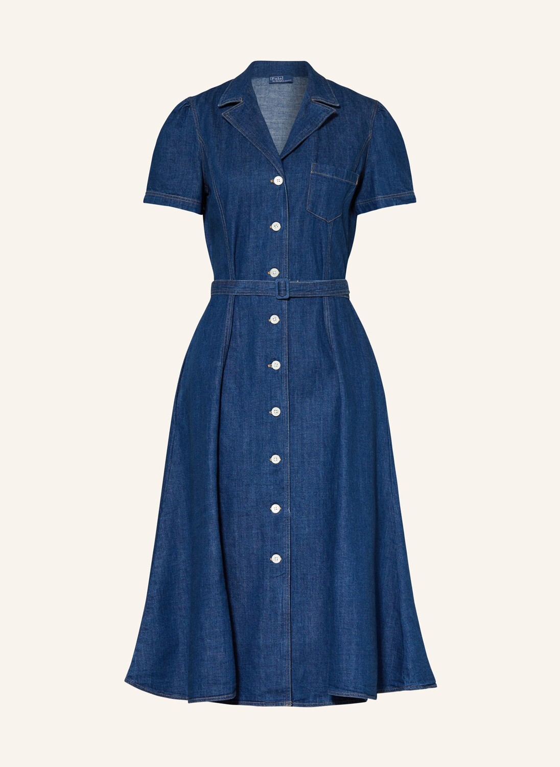 

Джинсовое платье Polo Ralph Lauren, индиго