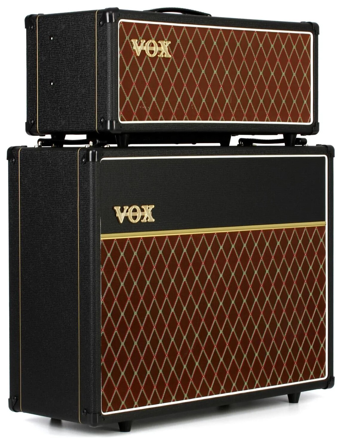 

Vox AC15 Stack 15-ваттная ламповая головка с соответствующим кабинетом 2x12 дюймов