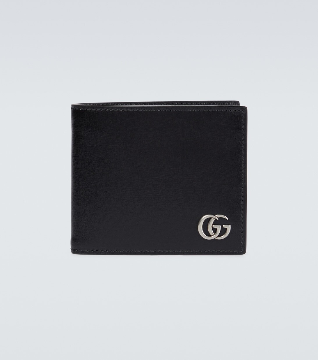 

Кошелек GG Marmont в два сложения Gucci, черный