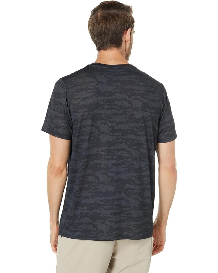 

Футболка U.S. POLO ASSN. Short Sleeve V-Neck Color-Block Performance Tee, черный