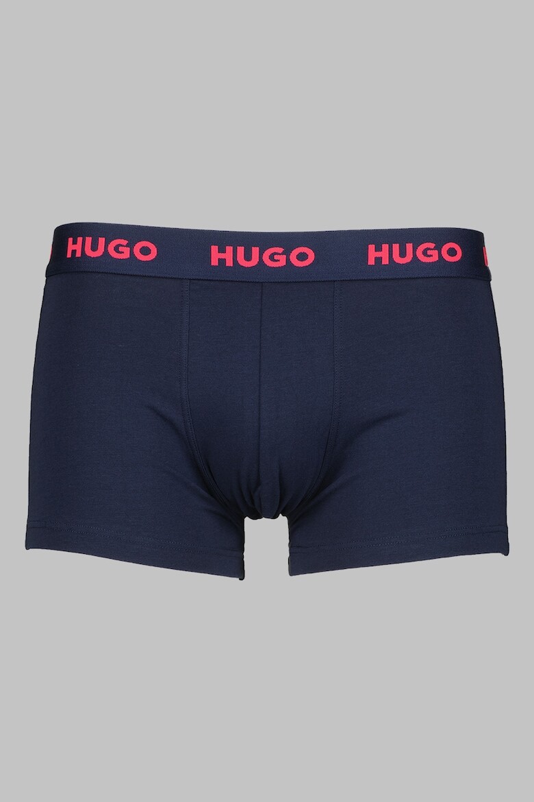 

Боксеры с логотипом - 3 пары Hugo, зеленый
