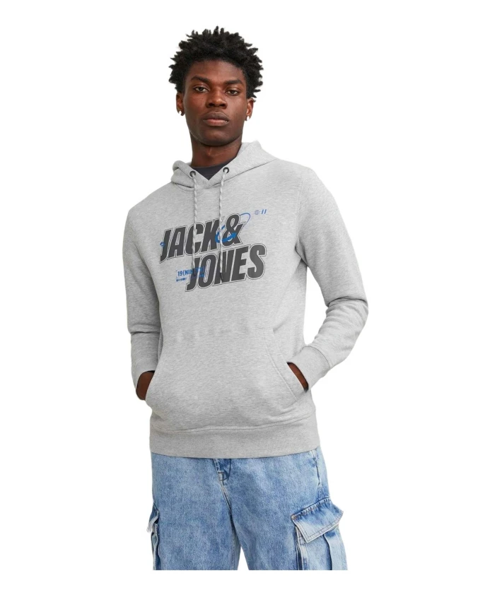 

Толстовка с логотипом Jack & Jones, серый