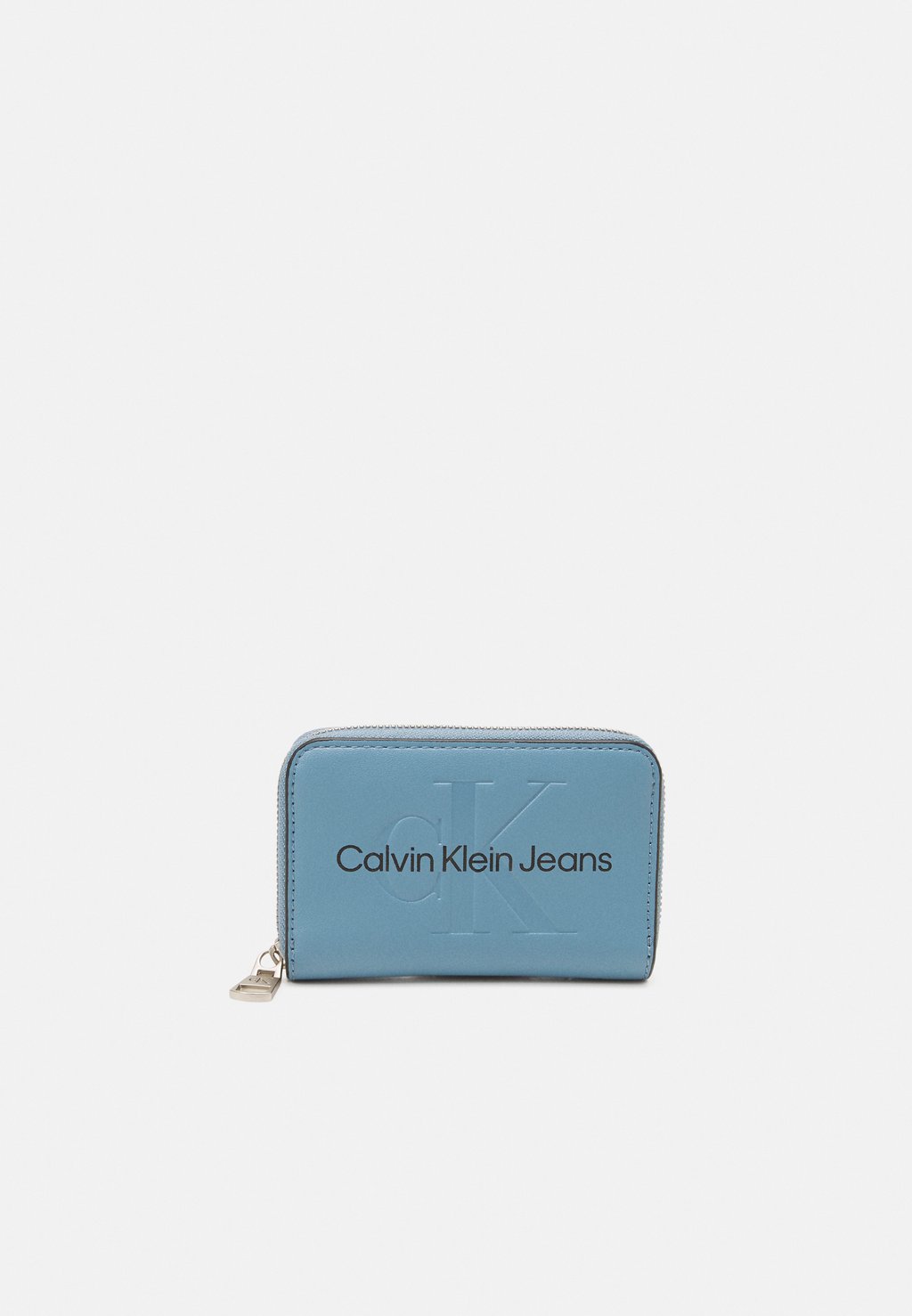 Кошелек SCULPTED ZIP AROUND MONO Calvin Klein Jeans, цвет dusk blue