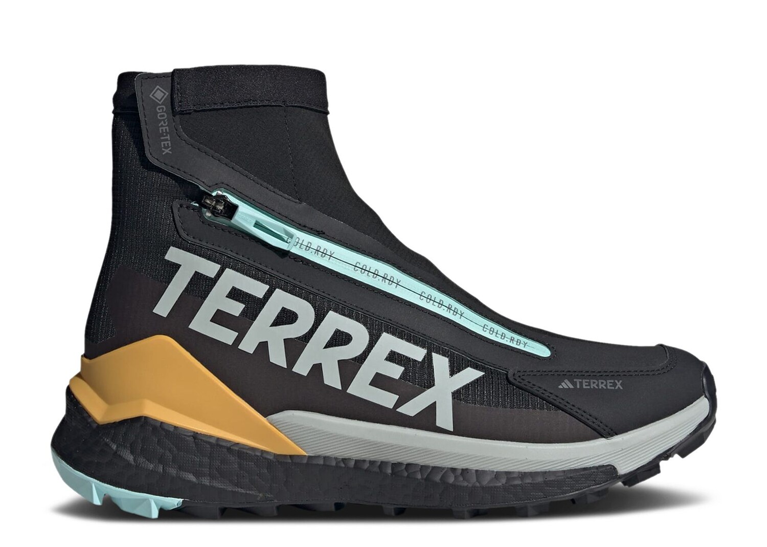 

Кроссовки adidas Terrex Free Hiker 2 Cold.Rdy 'Black Semi Flash Aqua', черный