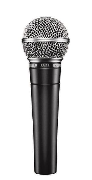 Кардиоидный динамический вокальный микрофон Shure SM58 Handheld Cardioid Dynamic Microphone