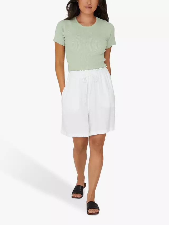

Топ A-VIEW Rib Knit Short Sleeve, цвет 011/mint