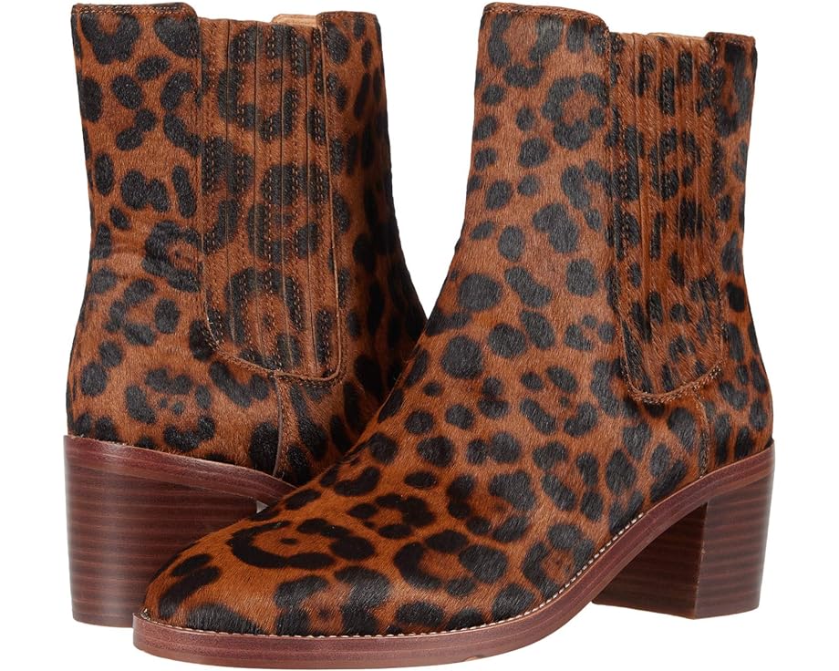 Ботинки Madewell Desi High Shaft Chelsea Boot, цвет Maple Syrup Multi Leopard