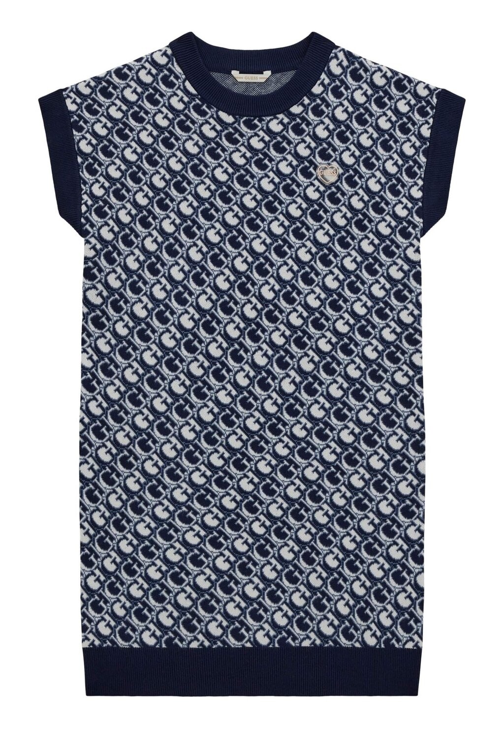 

Трикотажное платье MIT G-LOGO Guess, цвет blue