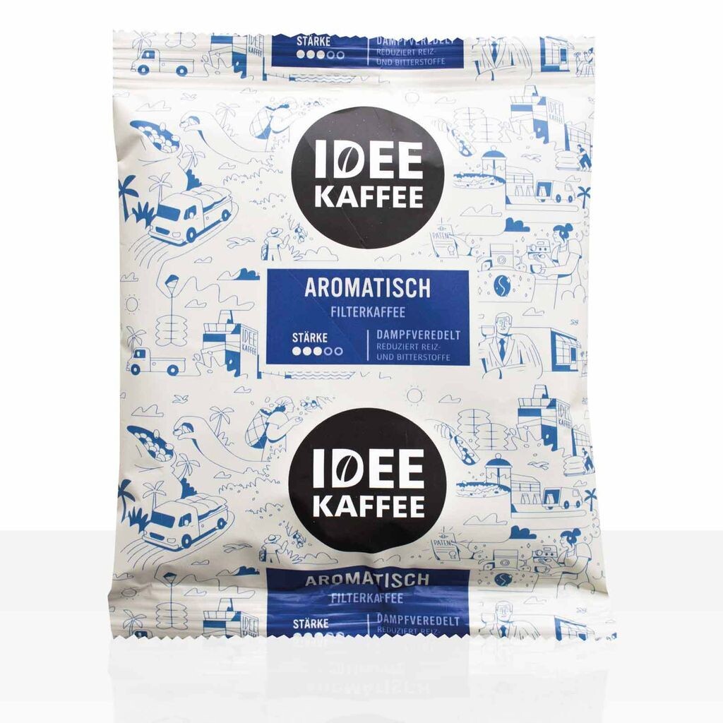 

Darboven Idea Coffee Classic Aromatic - 85 х 70г молотый кофе, фильтрованный кофе J.J. Darboven