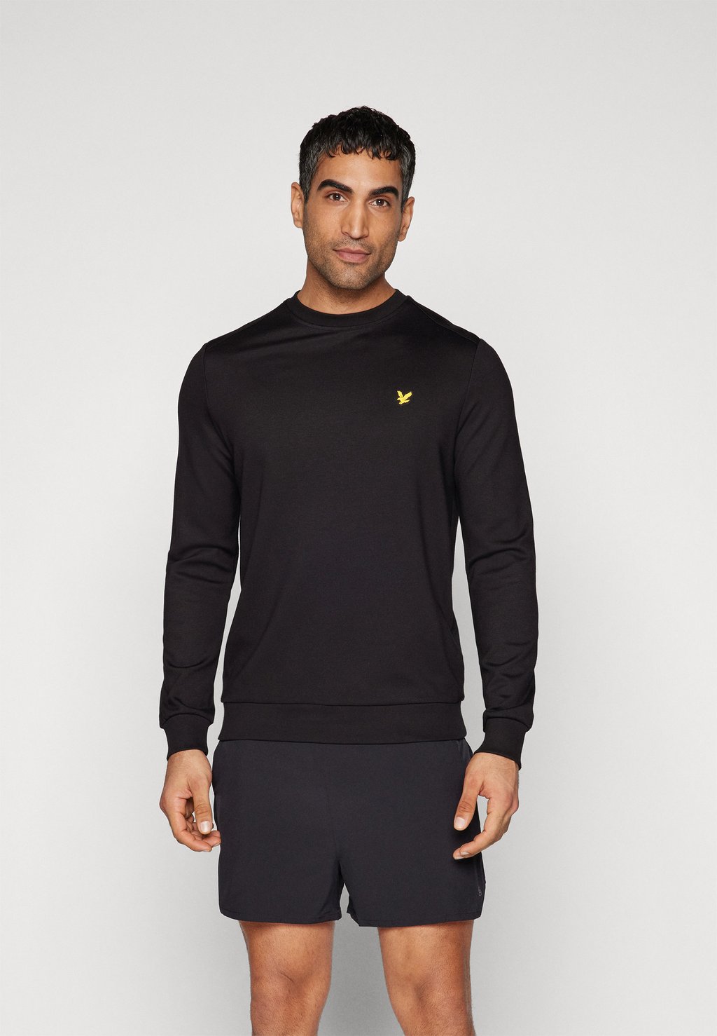 

Толстовка Crew Neck Fly Lyle & Scott, цвет jet black