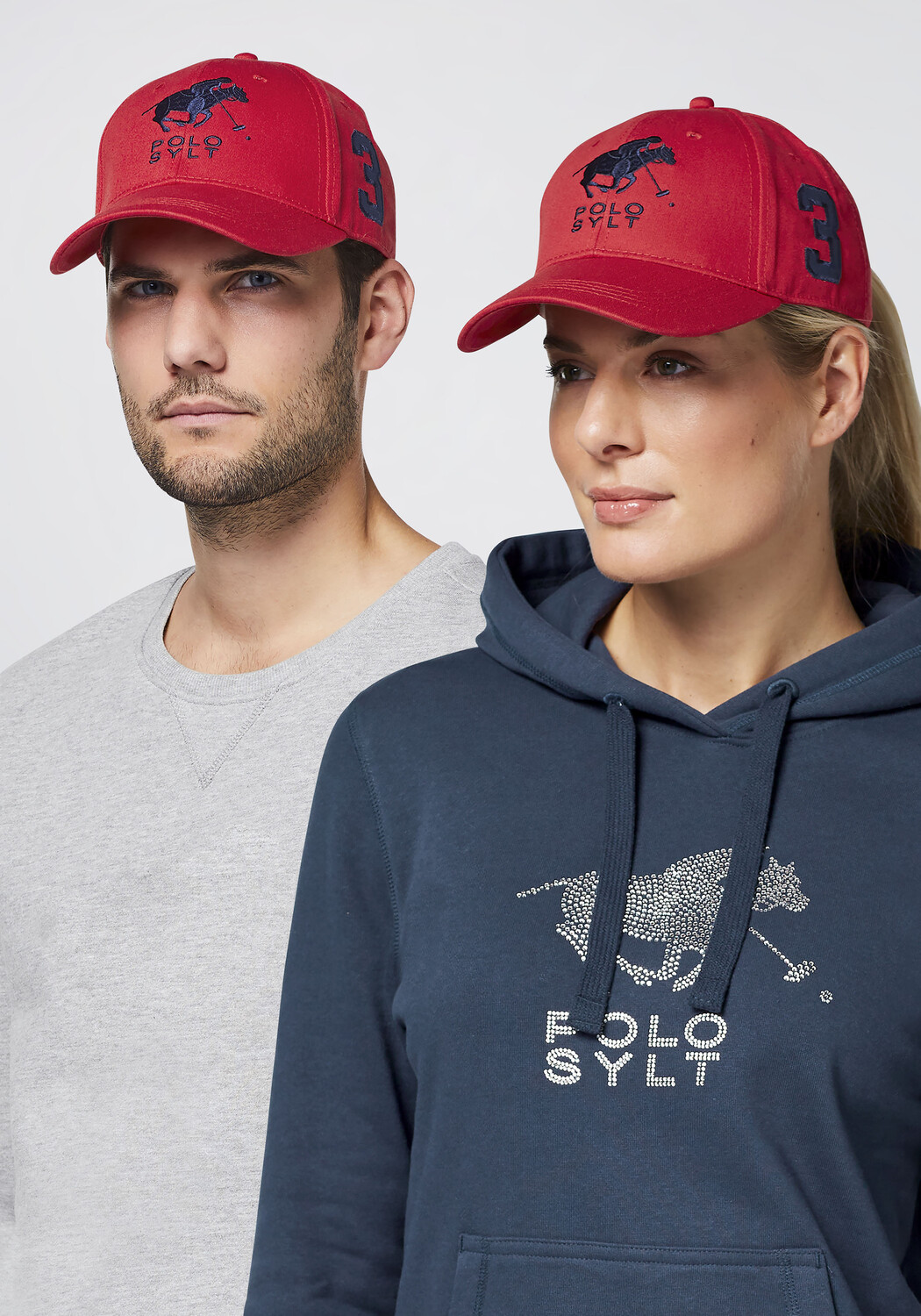 

Бейсболка Polo Sylt Base, красный