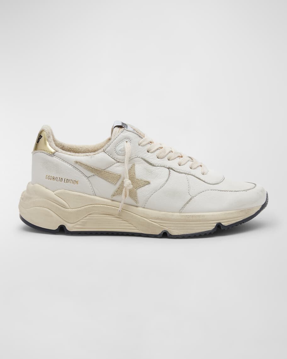 

Беговые кроссовки из смешанной кожи Star Dad Golden Goose