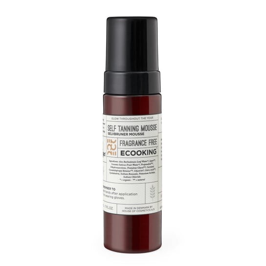 

Автозагар для тела 200мл Self Tanning Mousse, Ecooking