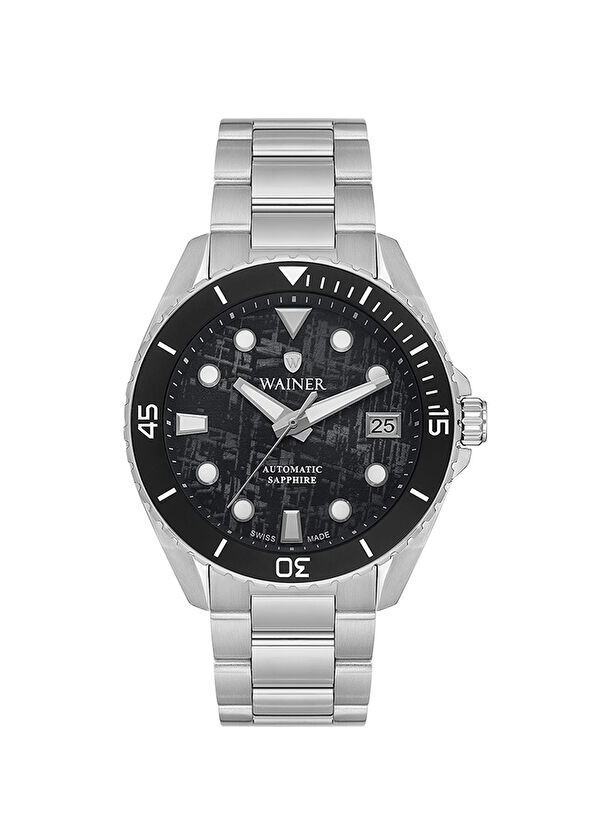 

Wa.25300-A стальные наручные часы Wainer, серый