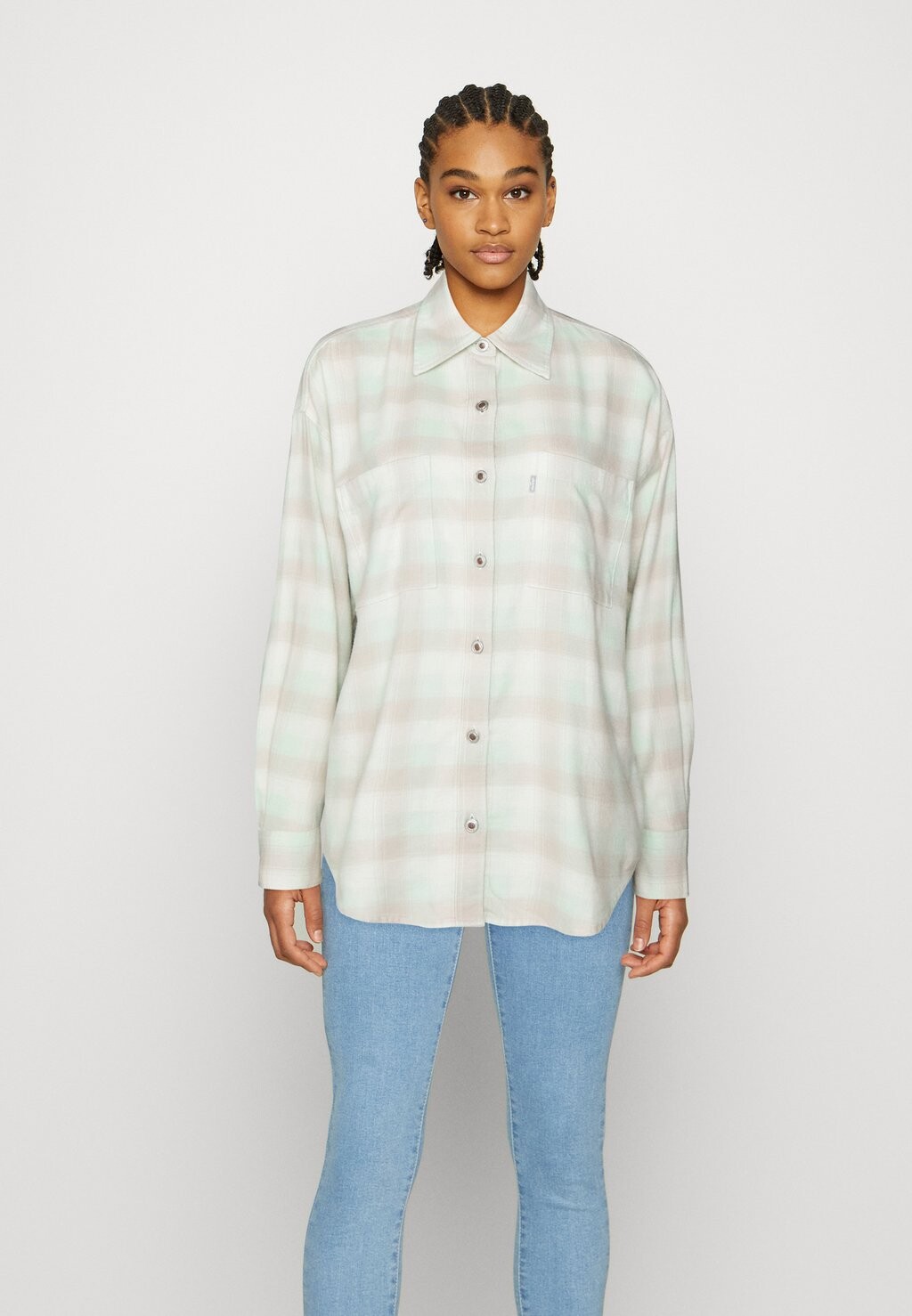 

Рубашка Levi's SILVERTAB LOOSE, цвет dusty aqua